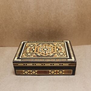 Intricate Wooden Jewelry Box